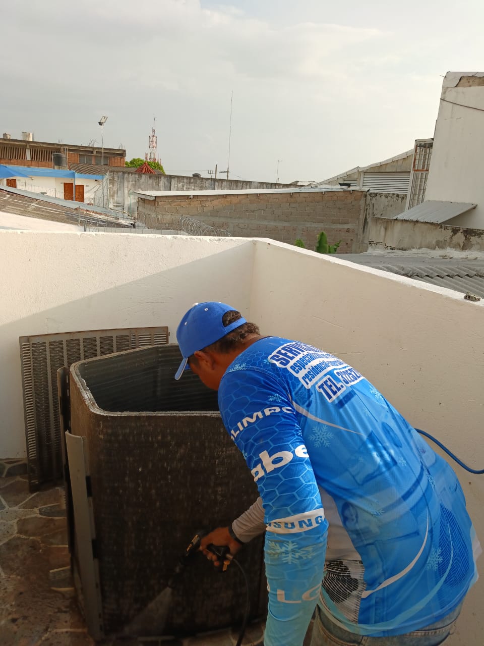 Aire Olimpo Inverter en funcionamiento
